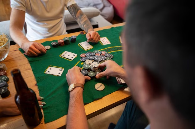 Live dealer table with multi-camera studio